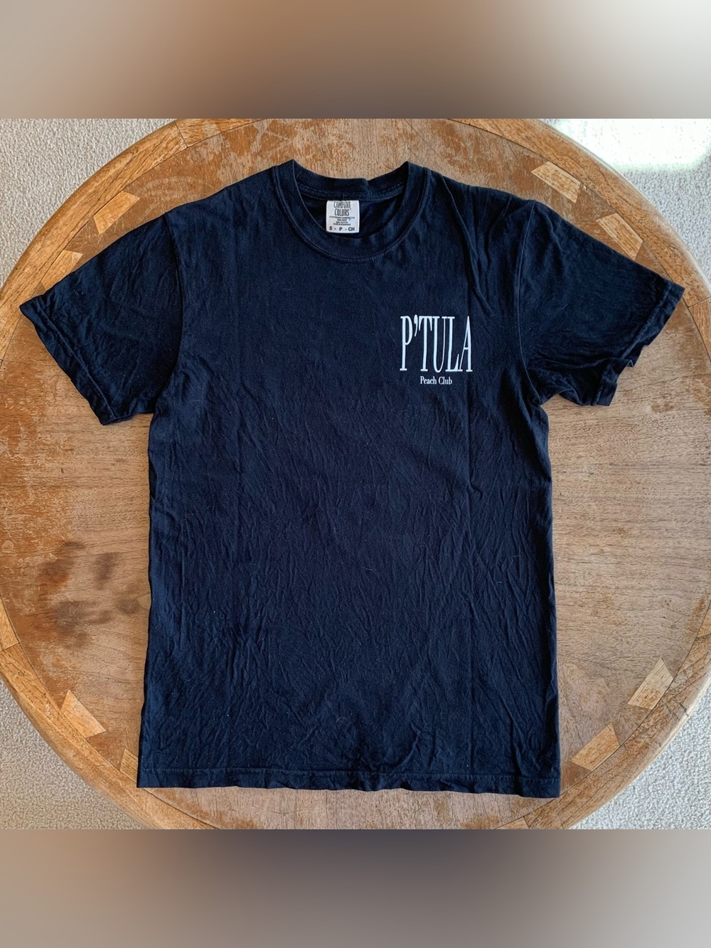 P’tula Peach Club Tee - Picture 3 of 3